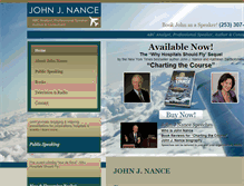 Tablet Screenshot of johnnanceassociates.com